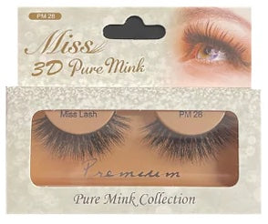 PM28 - 3D Pure Mink Lashes