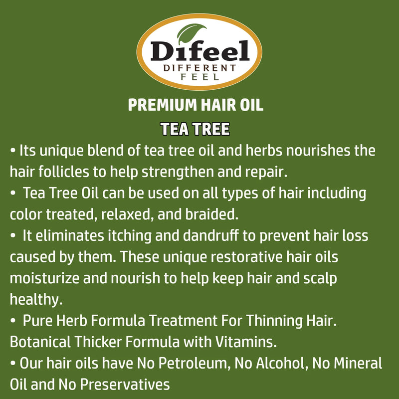 Tea Tree Premium Hair Oil (2.5 fl oz)