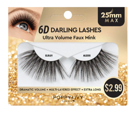 Alexis - 6D Darling Lashes 25mm (Ultra Volume Faux Mink)