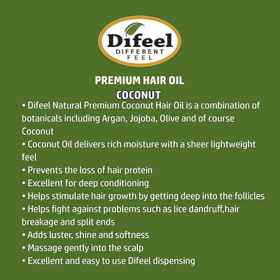 Coconut Premium Hair Oil (7.78 fl oz)