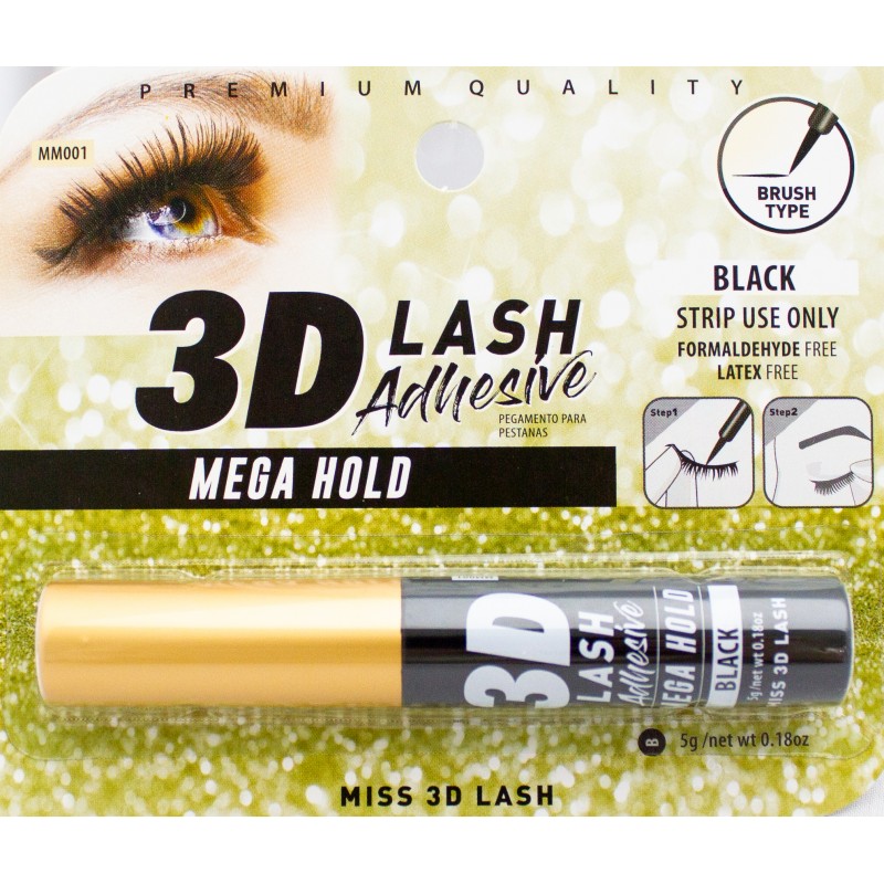 Miss 3D Adhesive Lash Glue (Black)